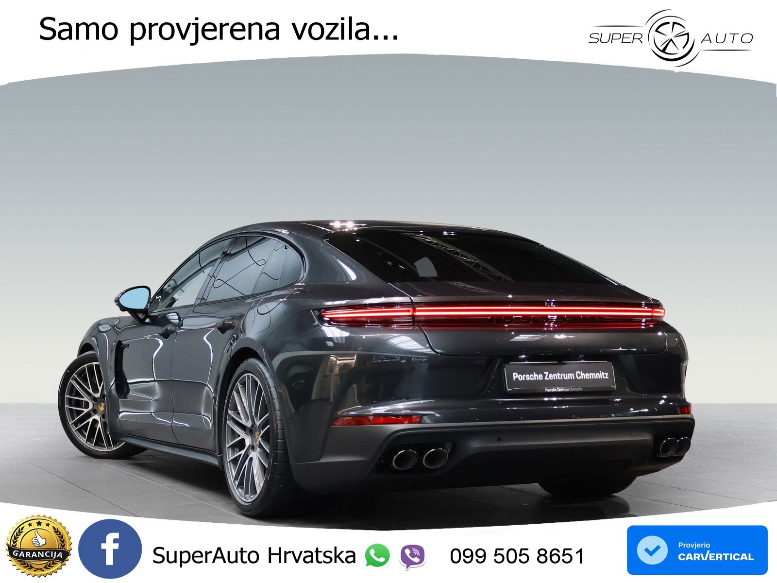 Porsche Panamera 4 2.9 V6 (470 KS) E-Hybrid PDK LED+GR SJED+ACC
