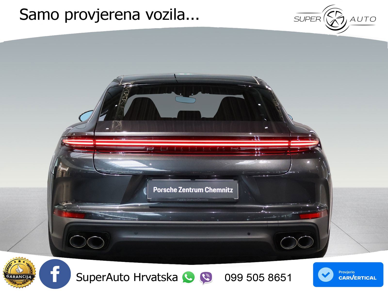 Porsche Panamera 4 2.9 V6 (470 KS) E-Hybrid PDK LED+GR SJED+ACC