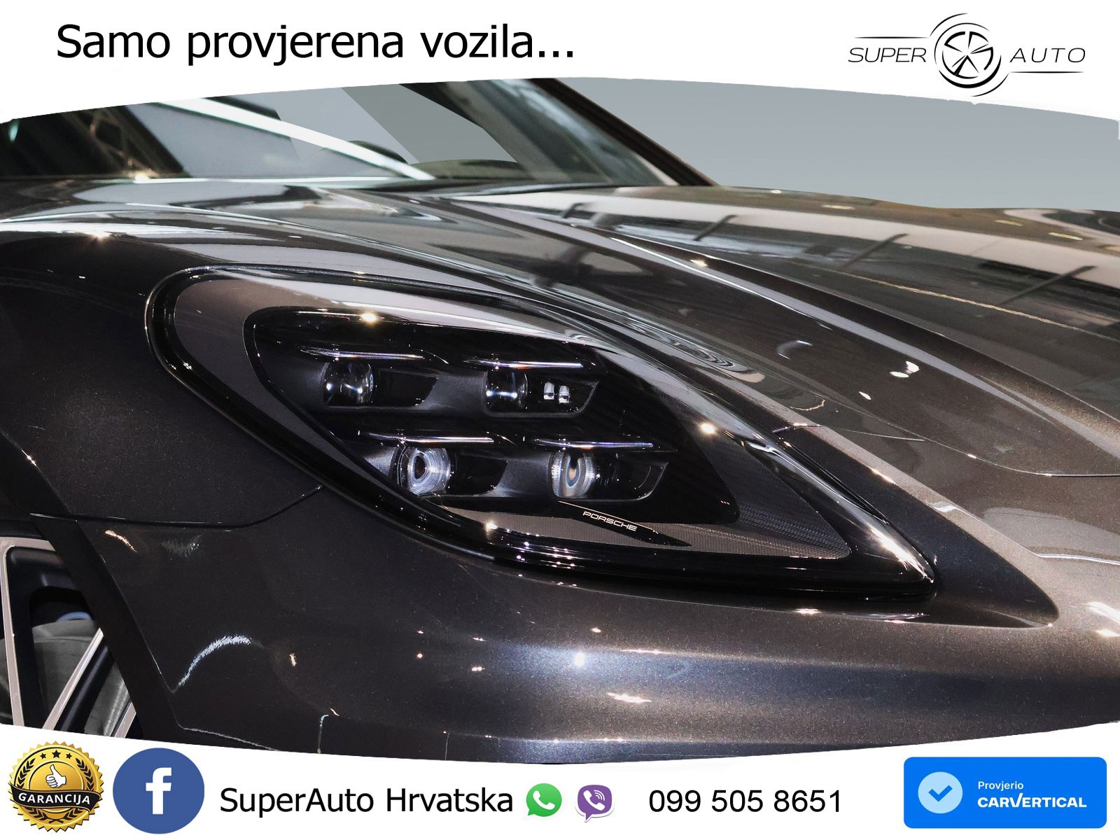 Porsche Panamera 4 2.9 V6 (470 KS) E-Hybrid PDK LED+GR SJED+ACC