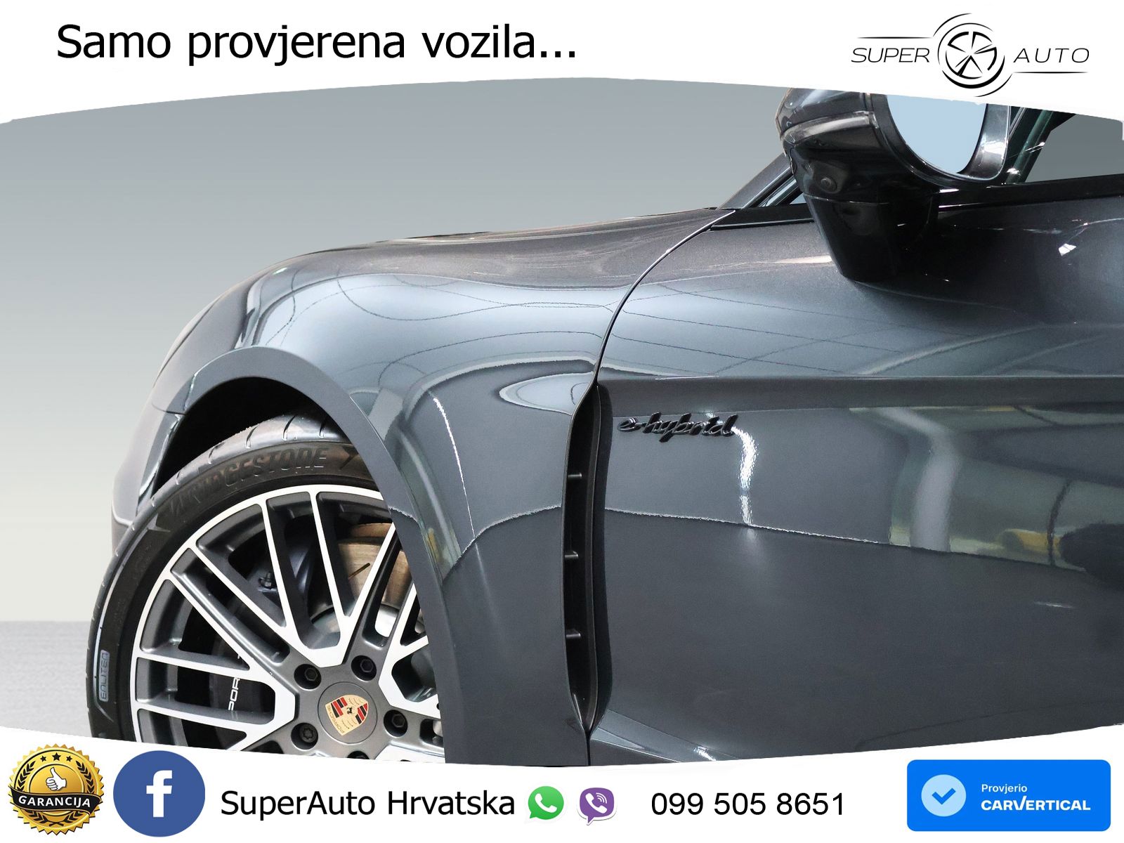 Porsche Panamera 4 2.9 V6 (470 KS) E-Hybrid PDK LED+GR SJED+ACC
