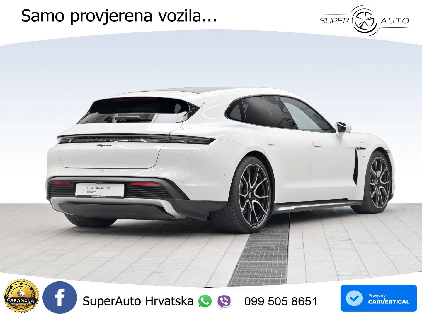 Porsche Taycan Sport Turismo 105 kWh (435 KS)