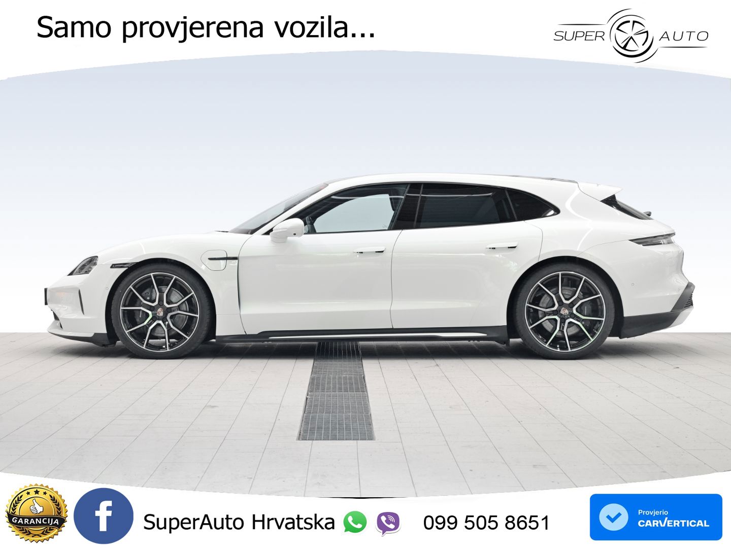 Porsche Taycan Sport Turismo 105 kWh (435 KS)