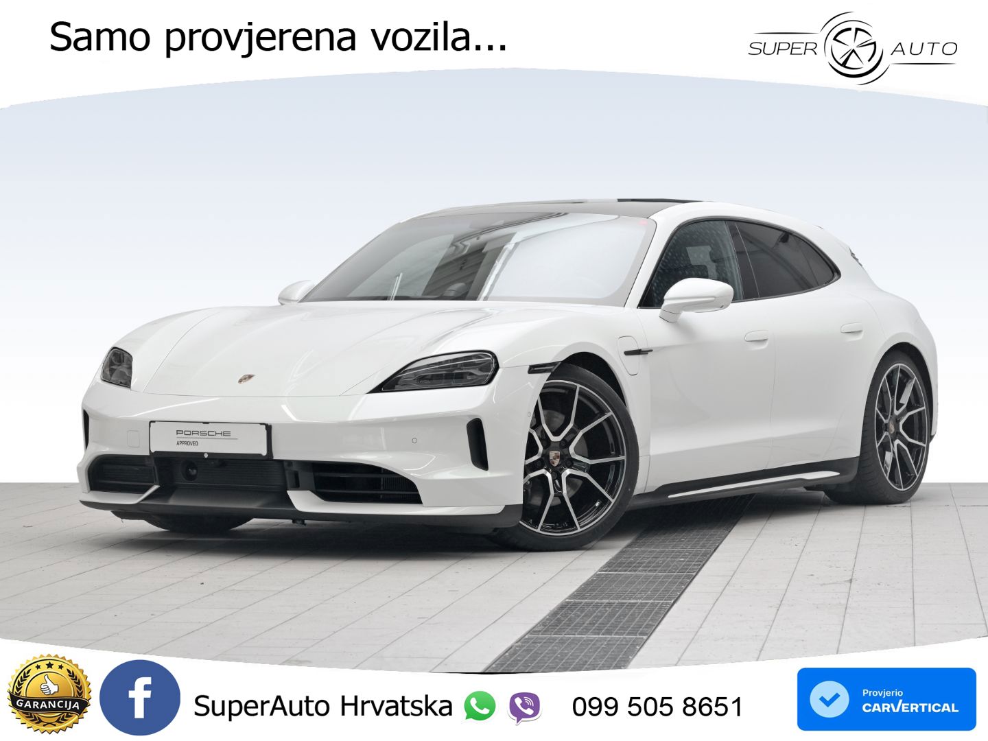 Porsche Taycan Sport Turismo 105 kWh (435 KS)
