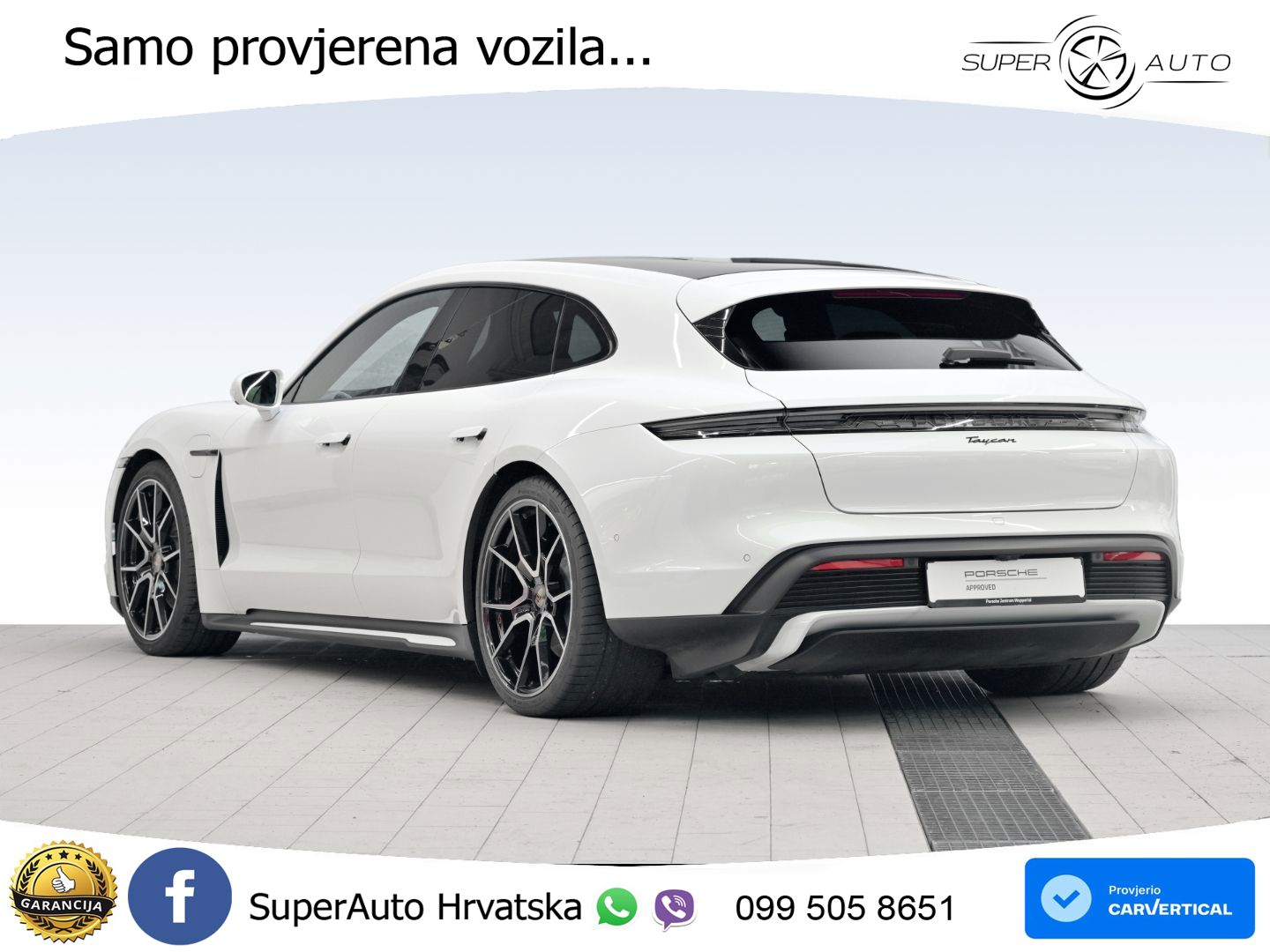 Porsche Taycan Sport Turismo 105 kWh (435 KS)