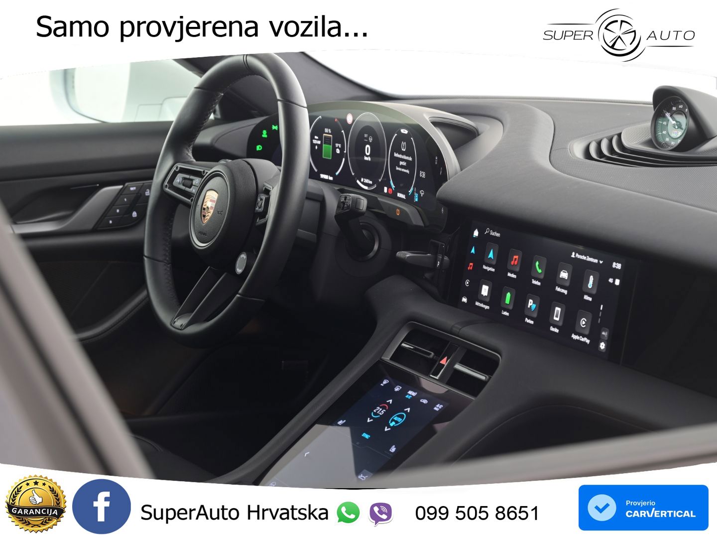 Porsche Taycan Sport Turismo 105 kWh (435 KS)