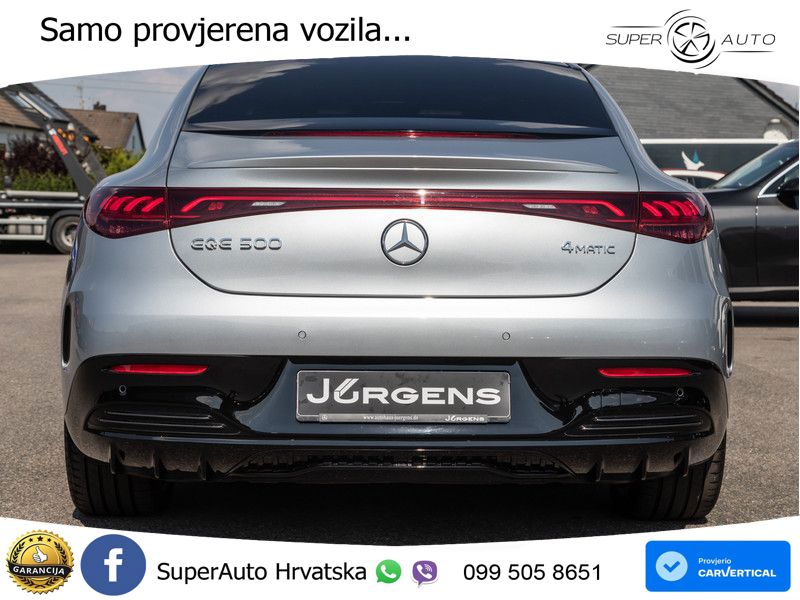Mercedes EQE 500 100 kWh (408 KS) 4MATIC AMG ACC+HEAD+4xGR SJED+360+PANO