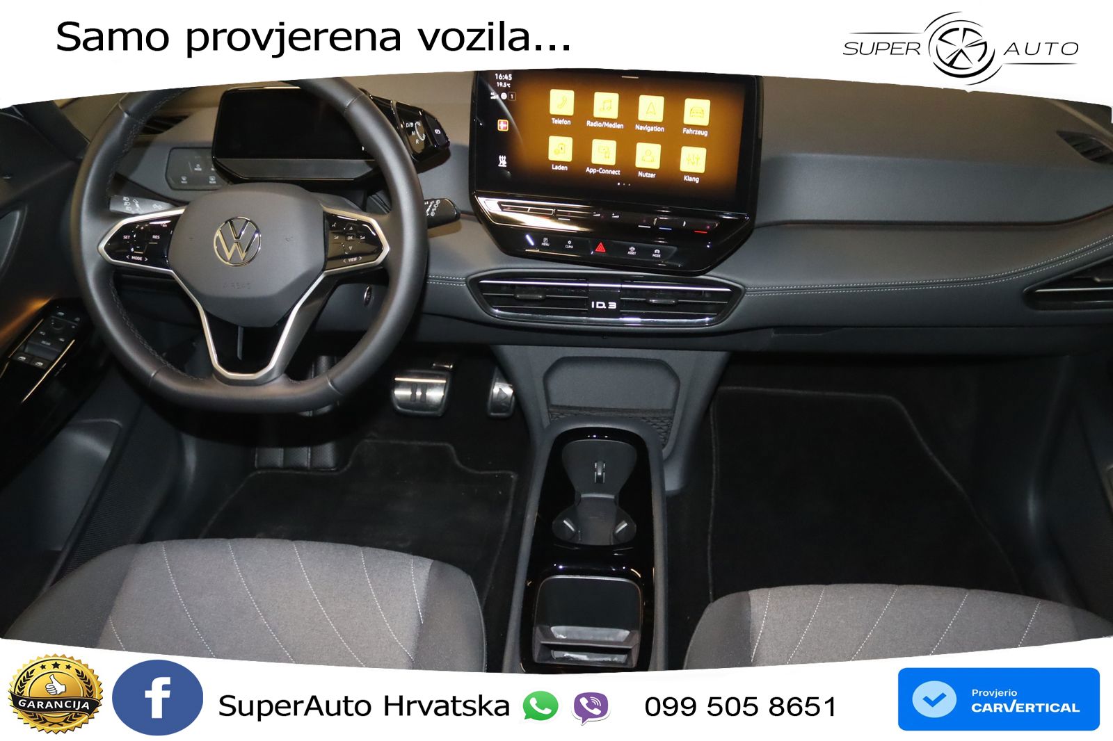 Volkswagen ID.3 Pro 62 kWh (204 KS) LED+GR SJED+ACC