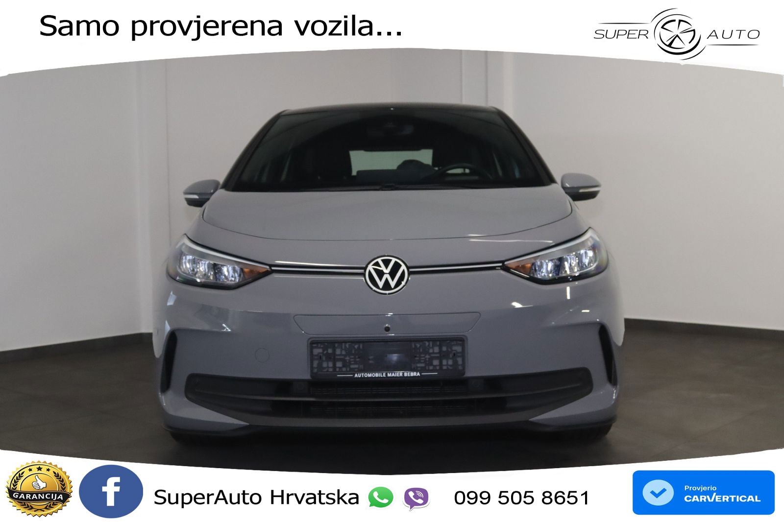 Volkswagen ID.3 Pro 62 kWh (204 KS) LED+GR SJED+ACC