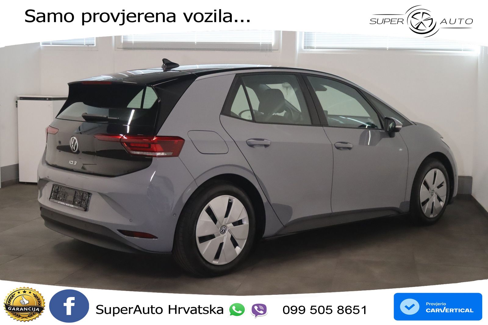Volkswagen ID.3 Pro 62 kWh (204 KS) LED+GR SJED+ACC