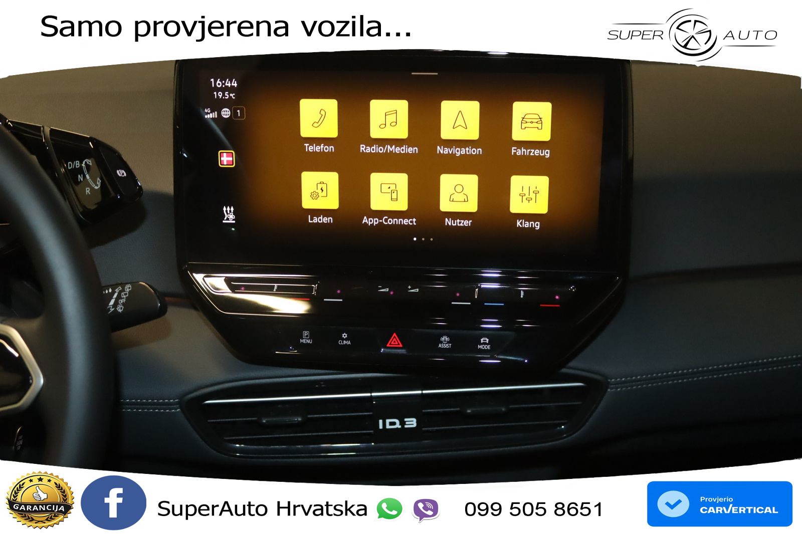 Volkswagen ID.3 Pro 62 kWh (204 KS) LED+GR SJED+ACC