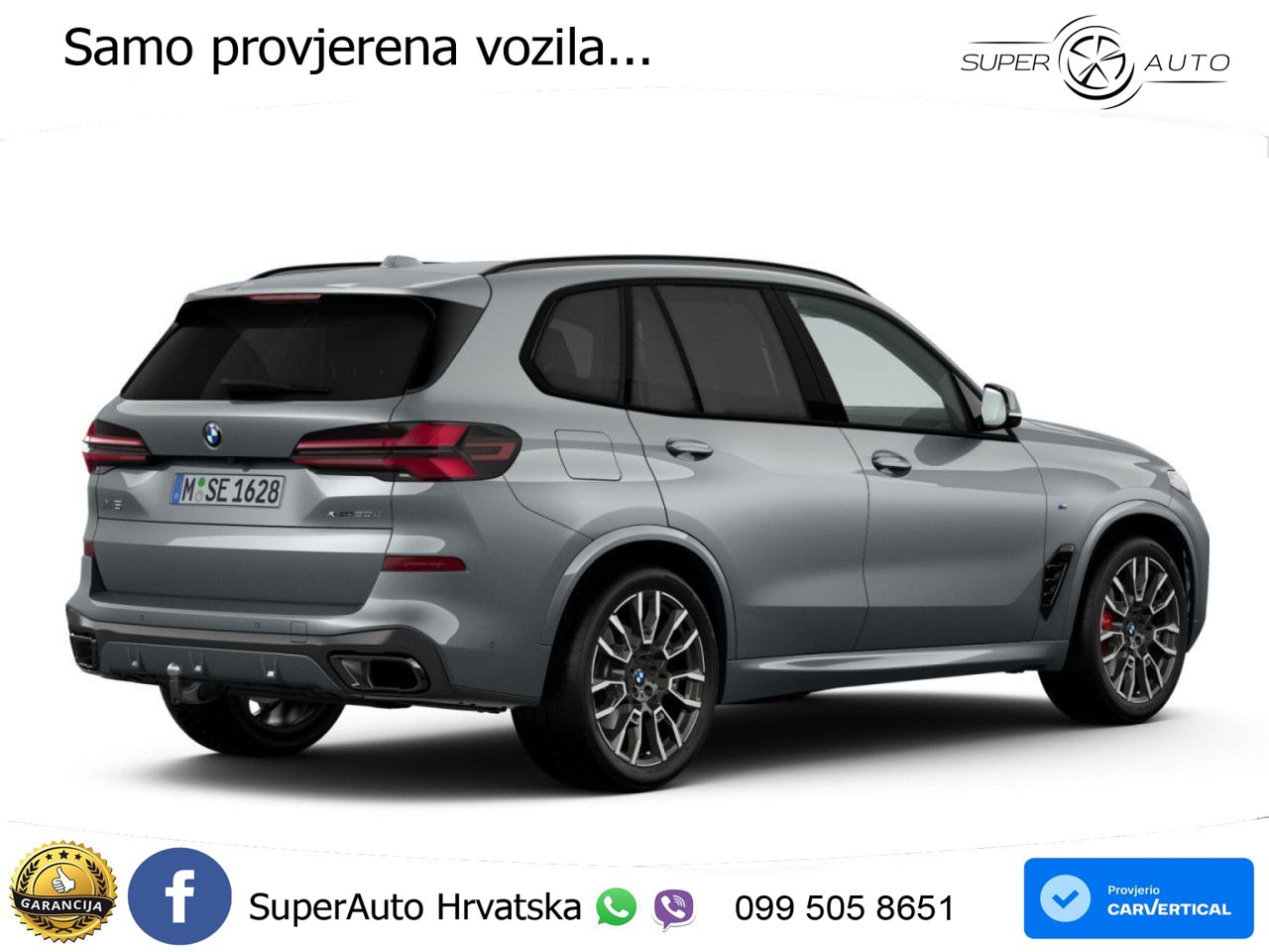 BMW X5 30d (286 KS) xDrive Steptronic M Sport ACC+HEAD+4xGR SJED+360+PANO