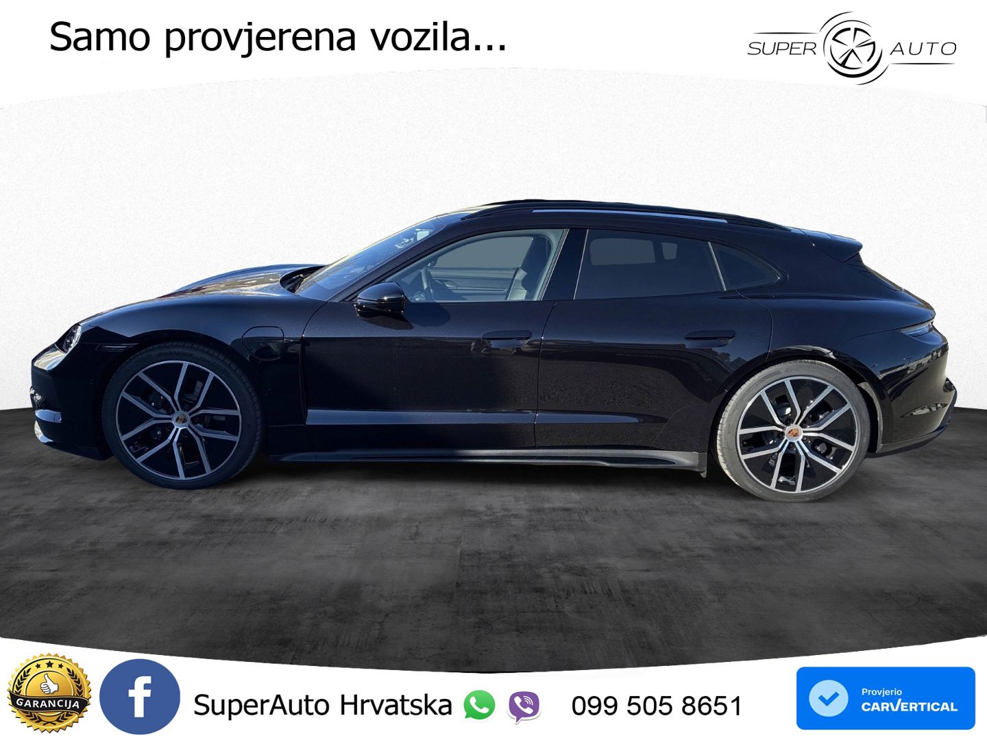 Porsche Taycan Sport Turismo 105 kWh (435 KS)