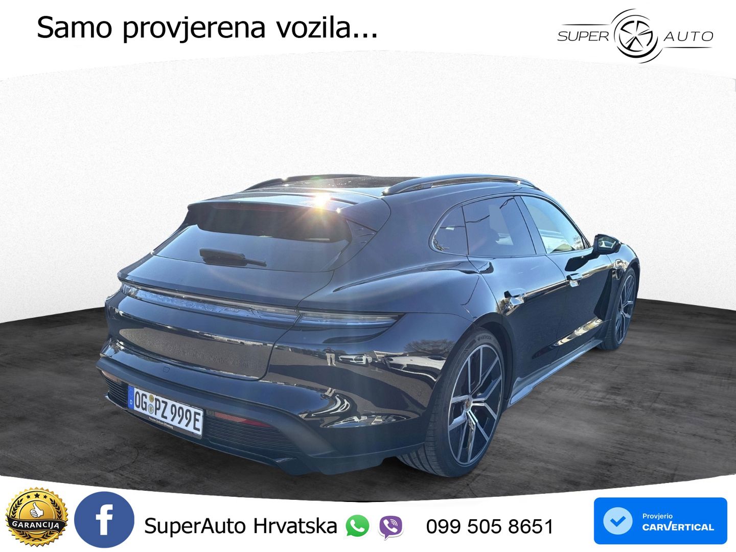Porsche Taycan Sport Turismo 105 kWh (435 KS)