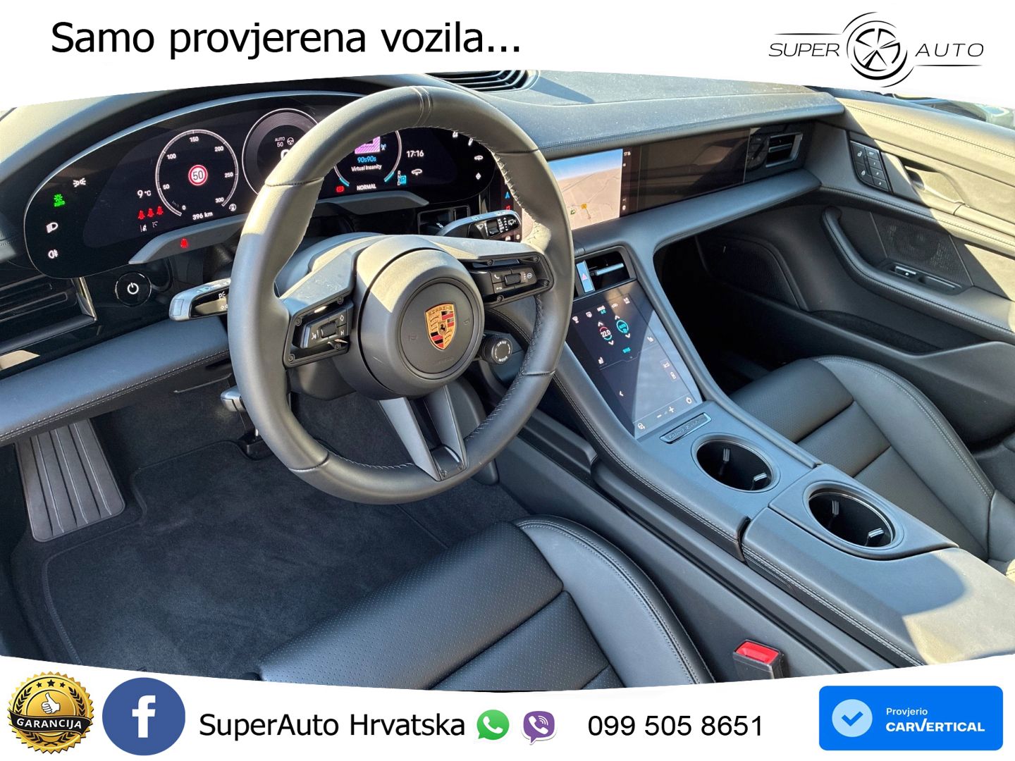 Porsche Taycan Sport Turismo 105 kWh (435 KS)