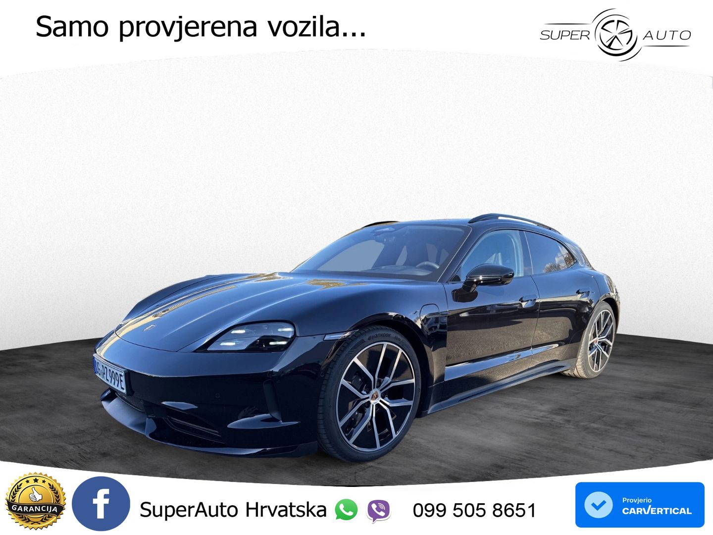 Porsche Taycan Sport Turismo 105 kWh (435 KS)