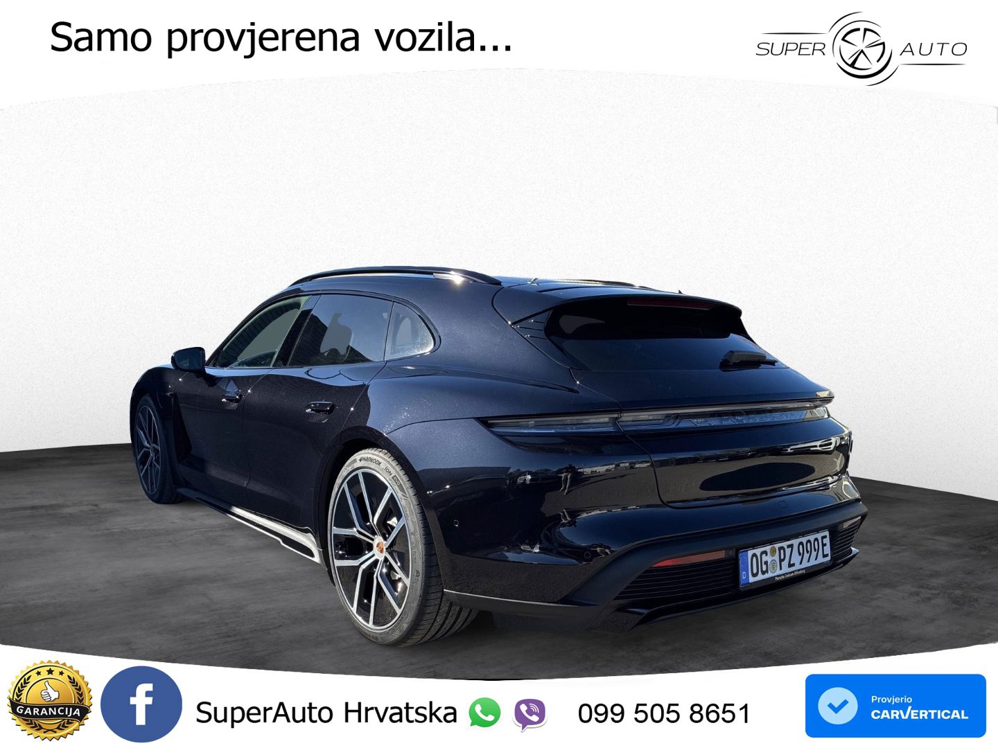 Porsche Taycan Sport Turismo 105 kWh (435 KS)