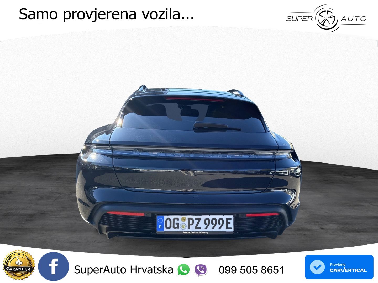 Porsche Taycan Sport Turismo 105 kWh (435 KS)