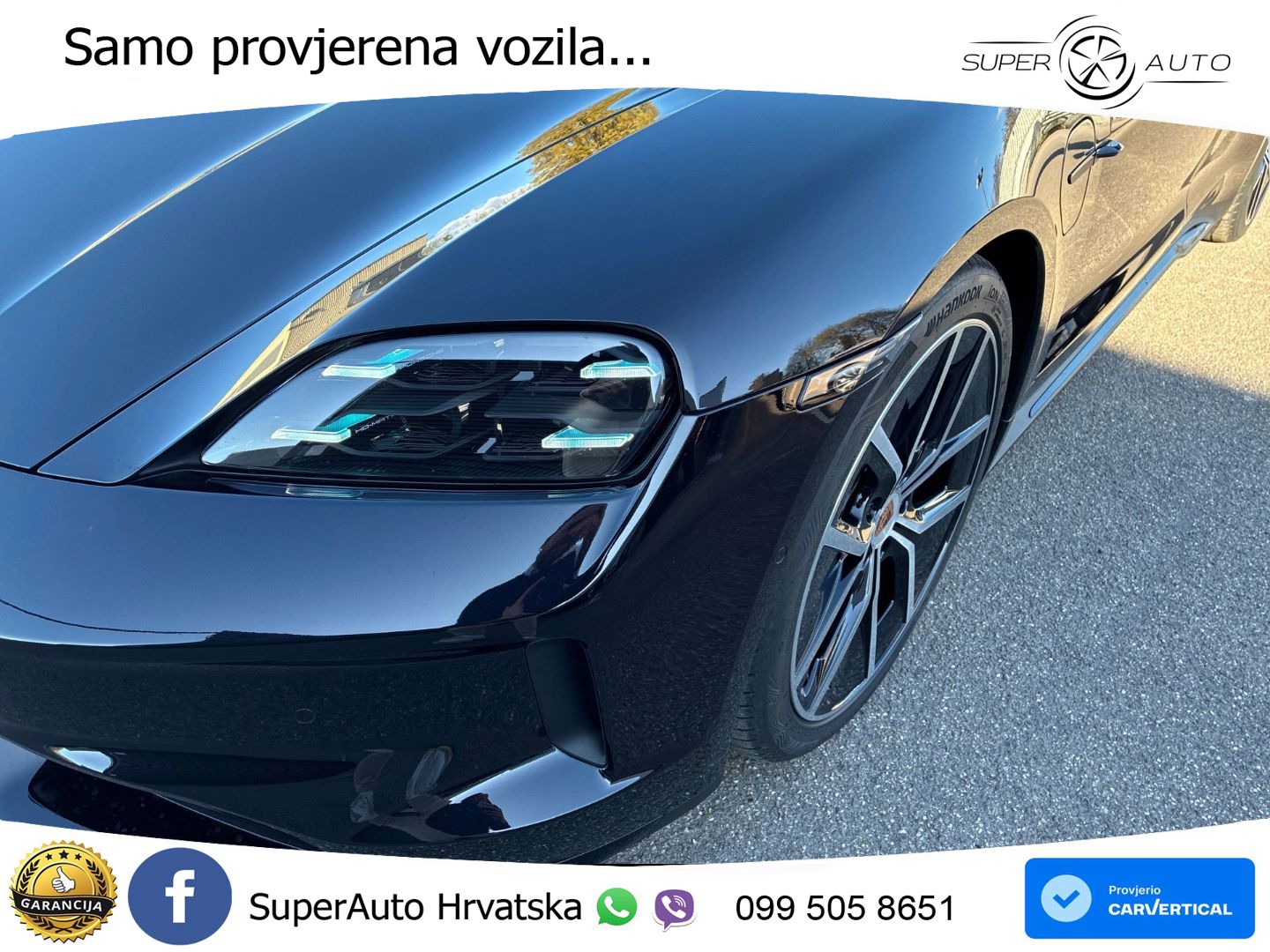 Porsche Taycan Sport Turismo 105 kWh (435 KS)