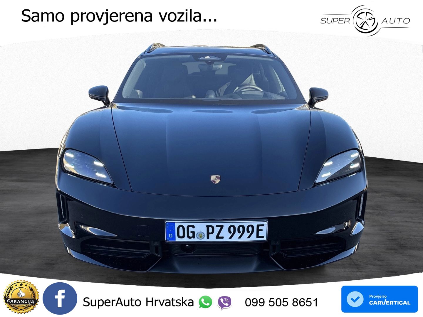 Porsche Taycan Sport Turismo 105 kWh (435 KS)