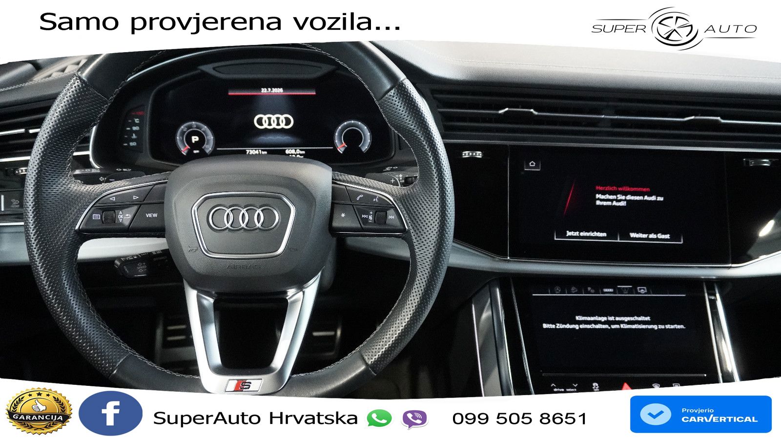 Audi Q8 50 TDI V6 (286 KS) quattro Tiptronic
