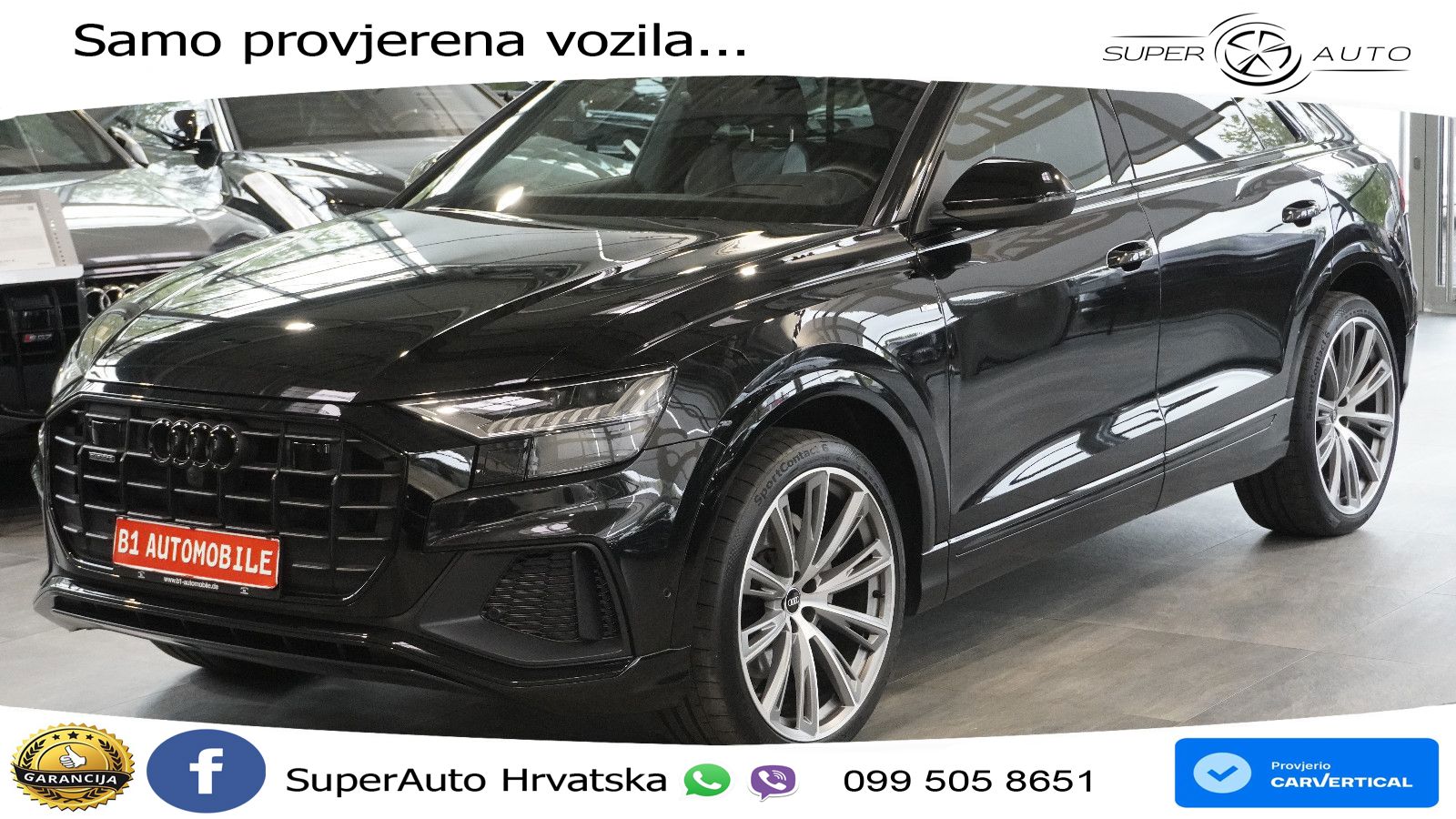 Audi Q8 50 TDI V6 (286 KS) quattro Tiptronic