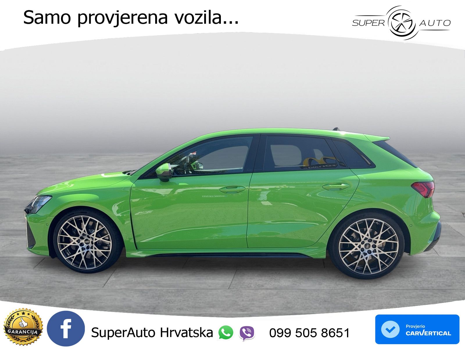 Audi RS3 Sedan 2.5 TFSI (400 KS) quattro S tronic LED+GR SJED+ACC