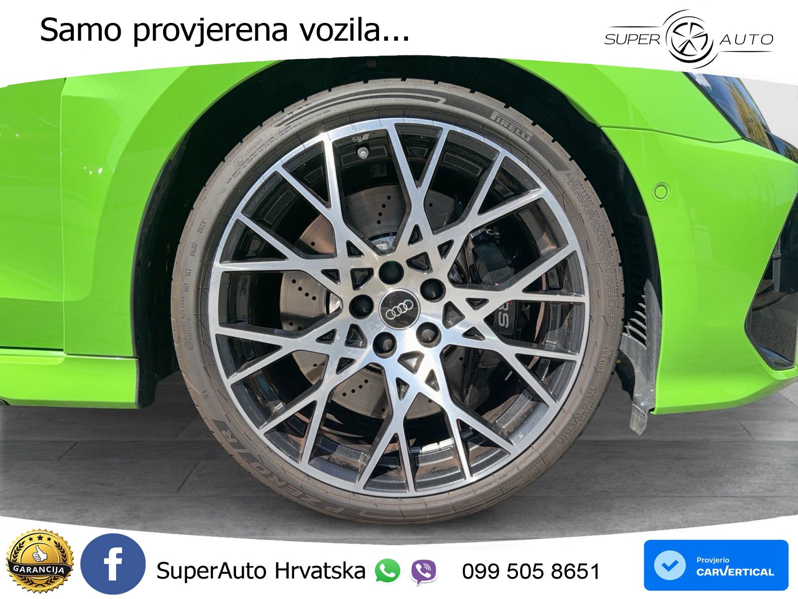 Audi RS3 Sedan 2.5 TFSI (400 KS) quattro S tronic LED+GR SJED+ACC