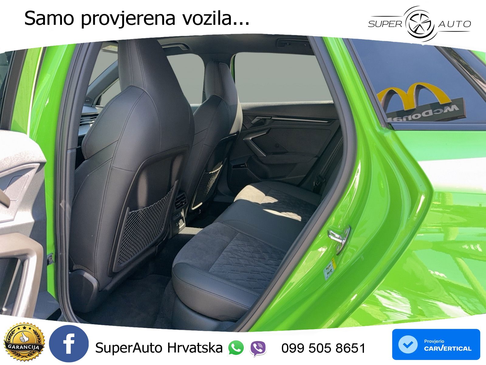 Audi RS3 Sedan 2.5 TFSI (400 KS) quattro S tronic LED+GR SJED+ACC