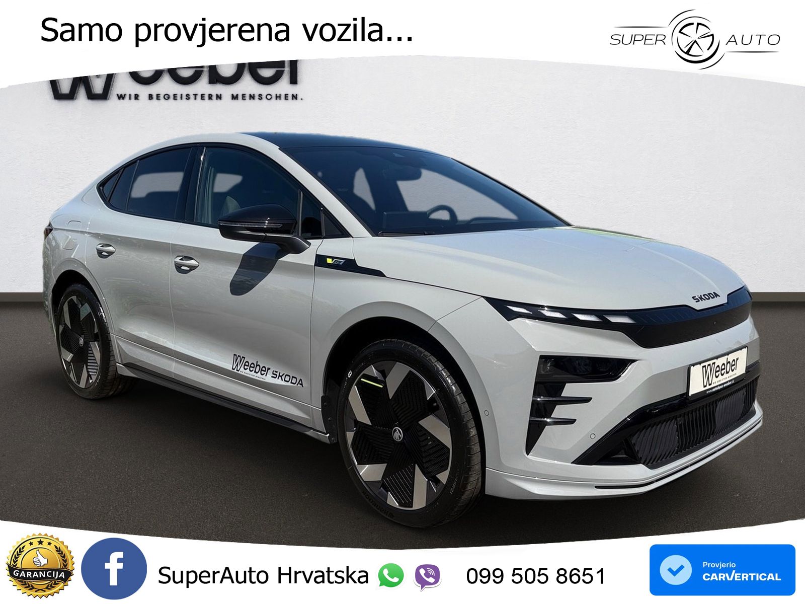 Škoda Enyaq Coupe iV RS 82 kWh (340 KS) AWD LED+GR SJED+ACC