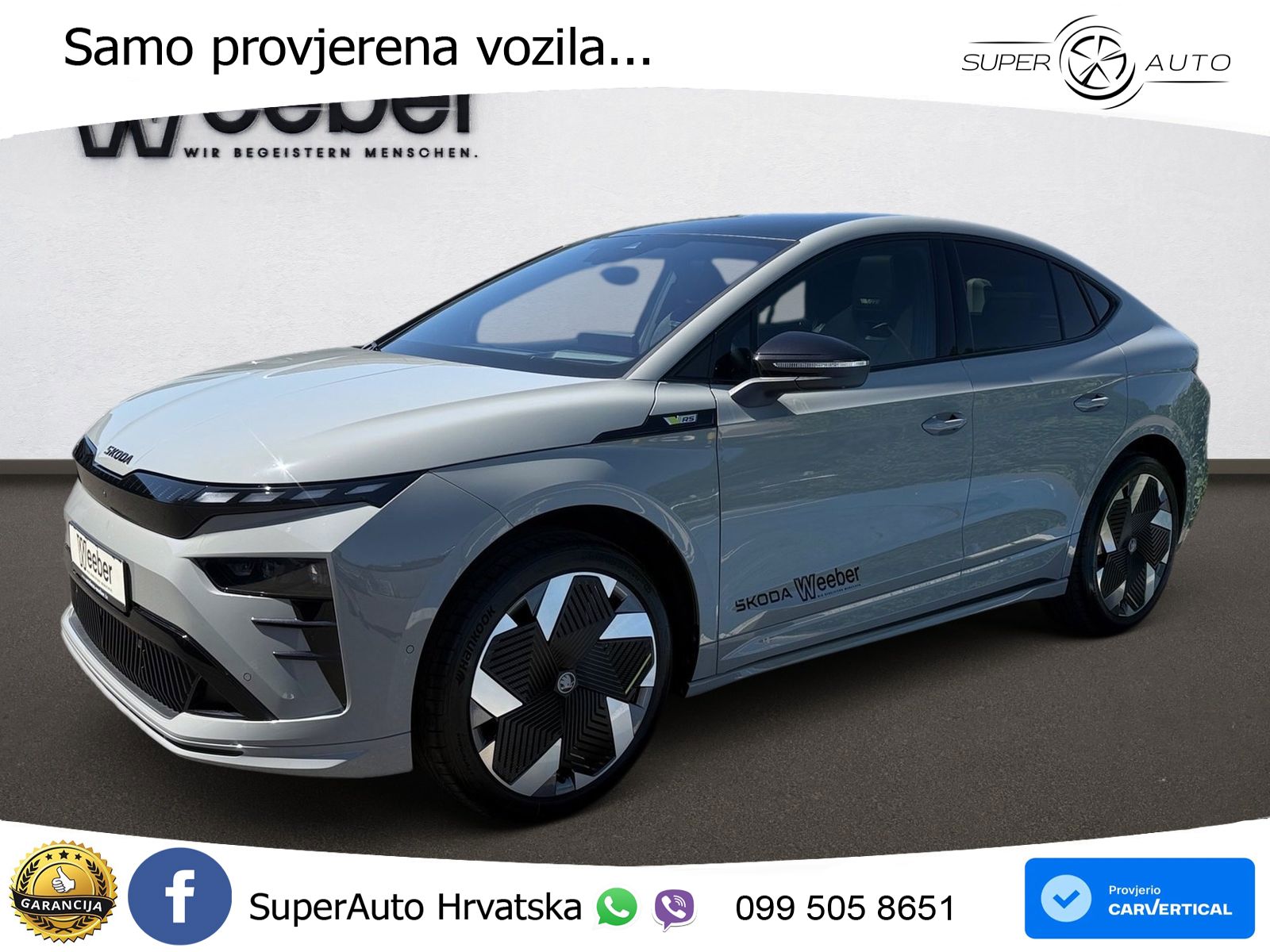 Škoda Enyaq Coupe iV RS 82 kWh (340 KS) AWD LED+GR SJED+ACC