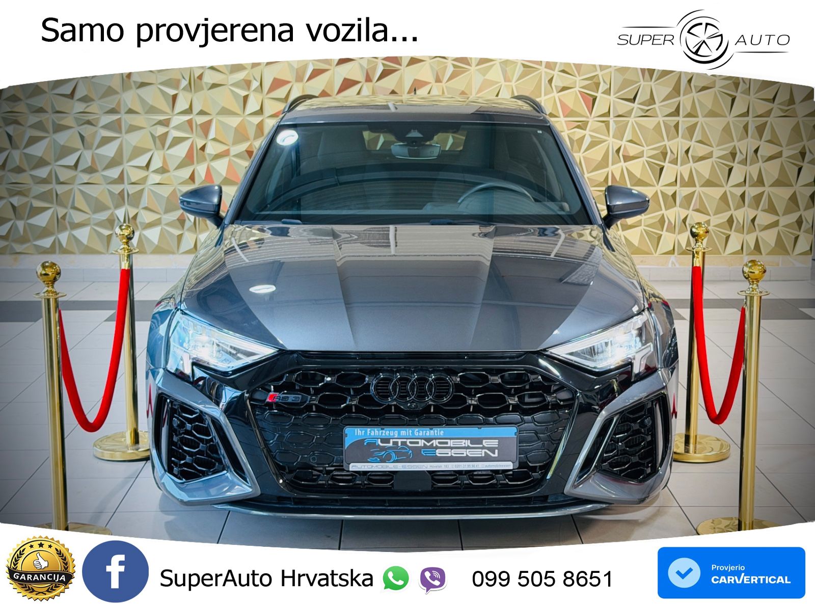 Audi RS3 Sportback 2.5 TFSI (400 KS) quattro S tronic LED+GR SJED+ACC
