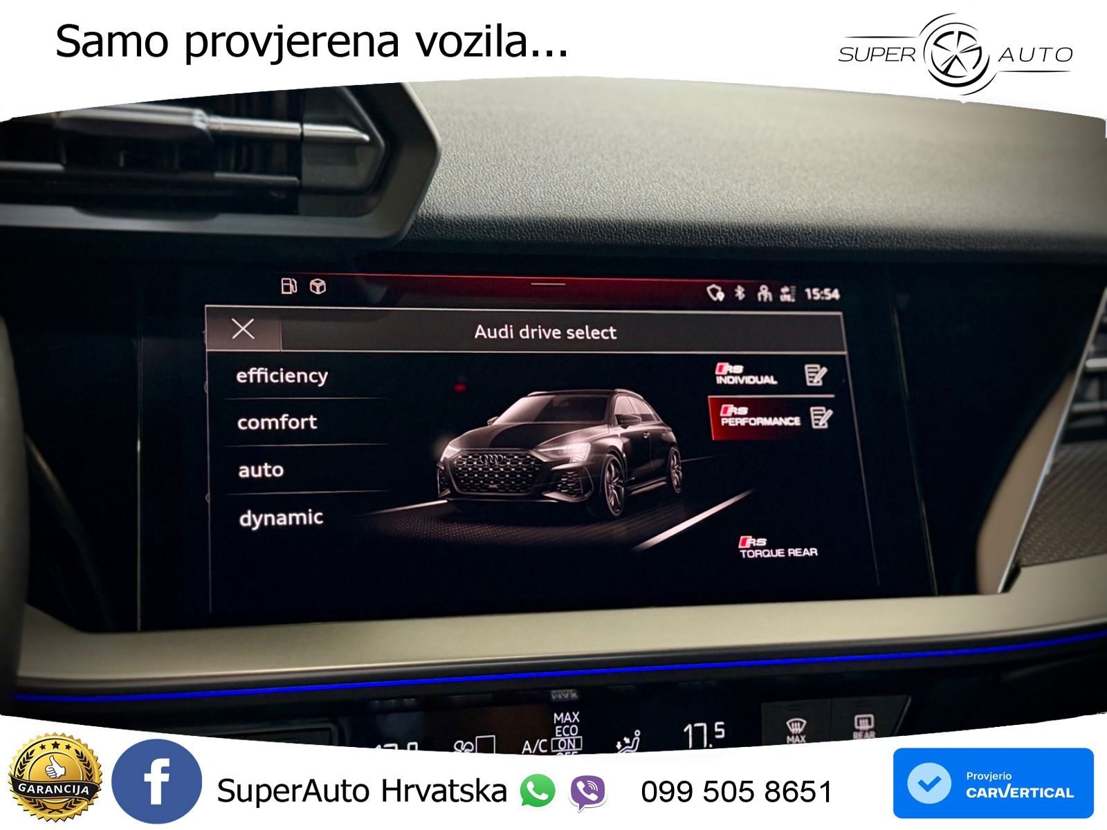 Audi RS3 Sportback 2.5 TFSI (400 KS) quattro S tronic LED+GR SJED+ACC