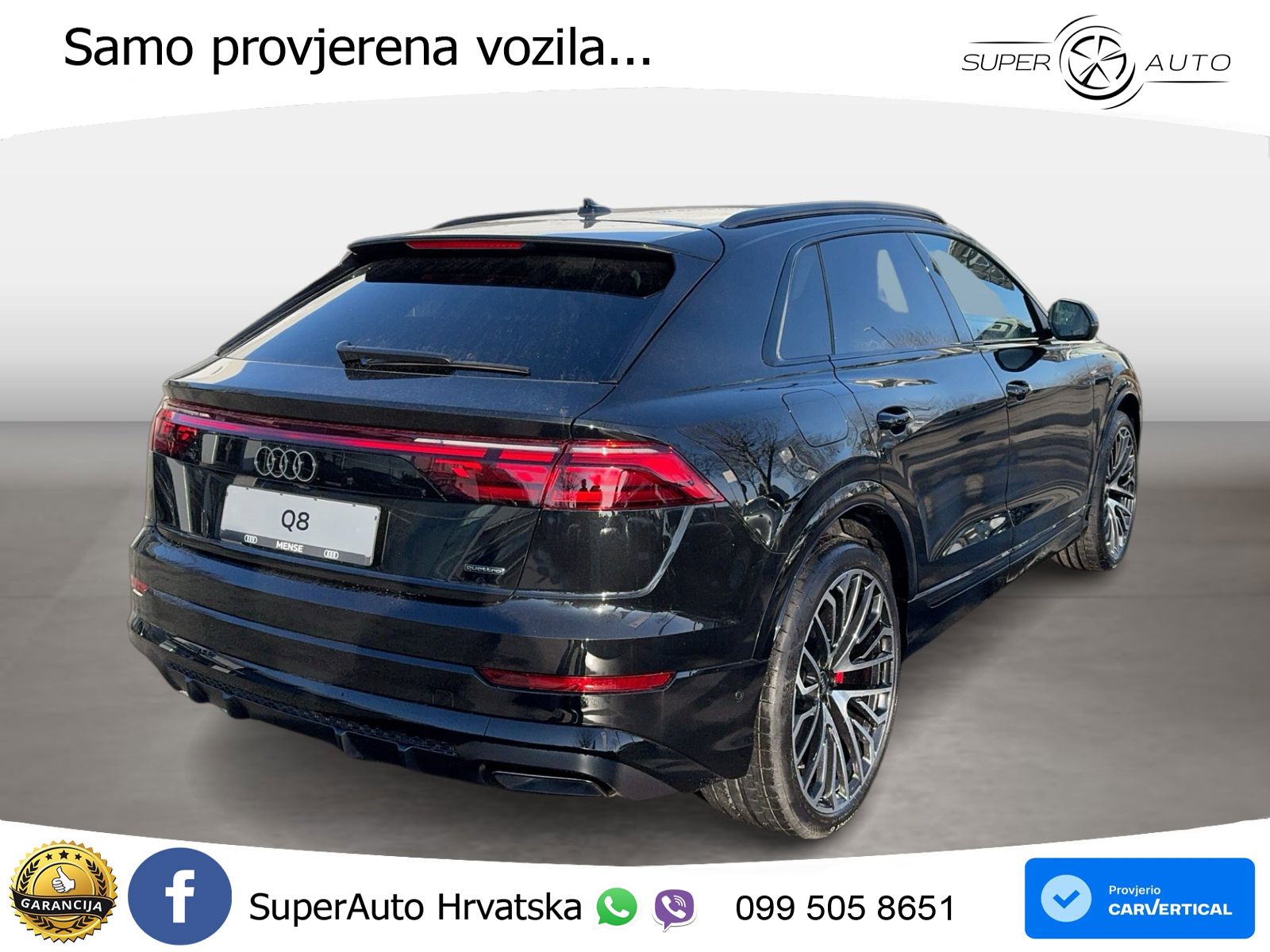Audi Q8 60 TFSIe V6 (490 KS) quattro Tiptronic