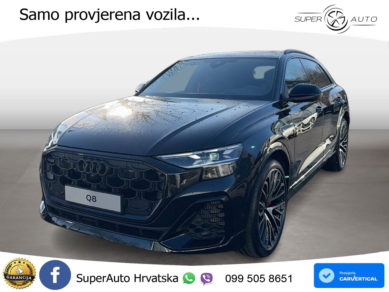 Audi Q8 60 TFSIe V6 (490 KS) quattro Tiptronic
