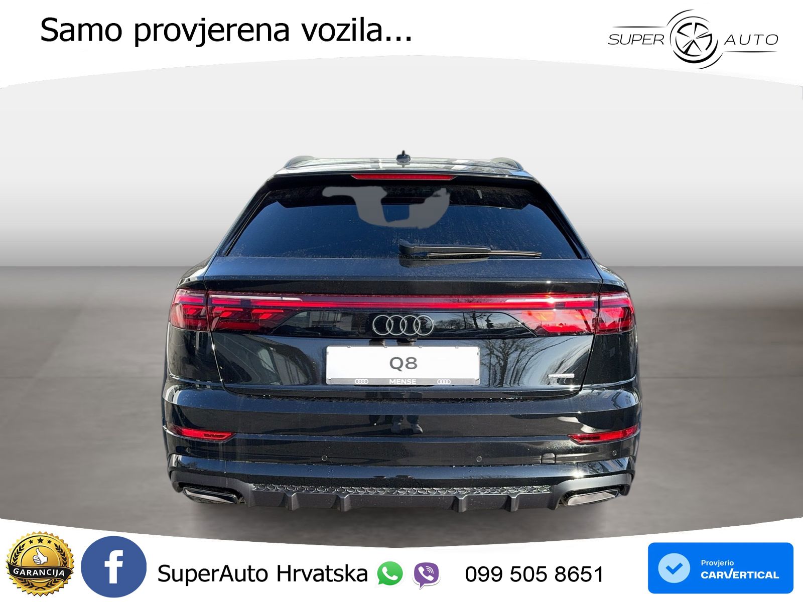 Audi Q8 60 TFSIe V6 (490 KS) quattro Tiptronic