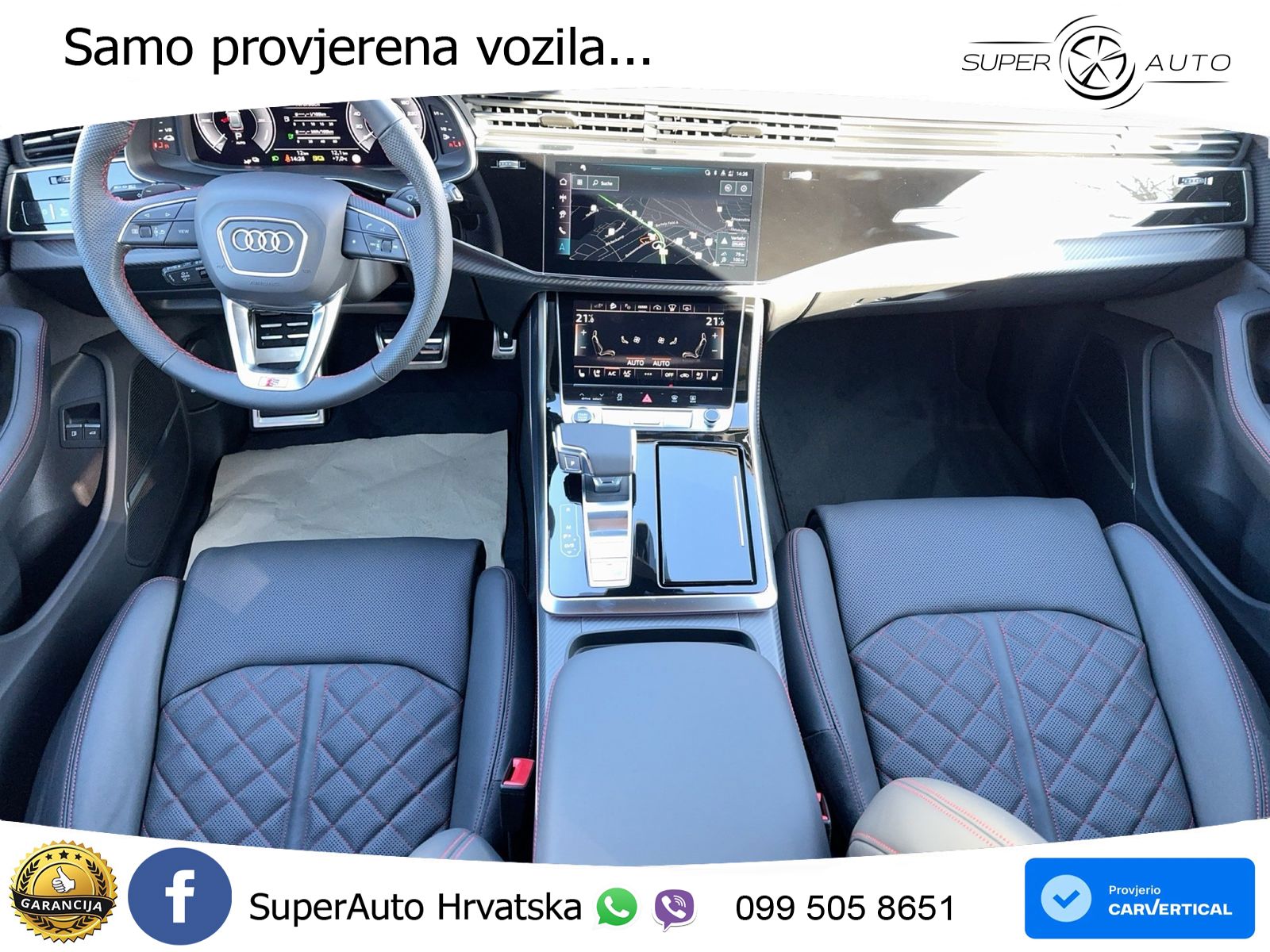 Audi Q8 60 TFSIe V6 (490 KS) quattro Tiptronic
