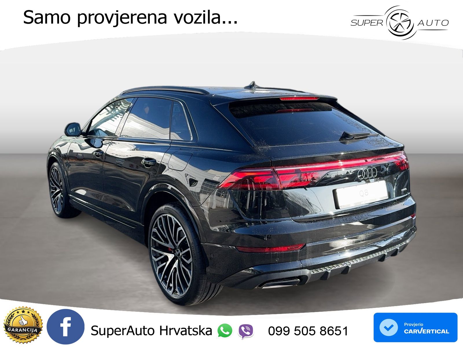 Audi Q8 60 TFSIe V6 (490 KS) quattro Tiptronic