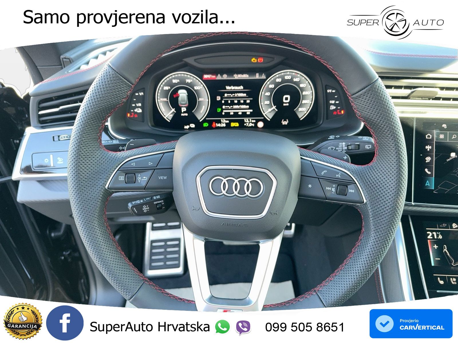 Audi Q8 60 TFSIe V6 (490 KS) quattro Tiptronic
