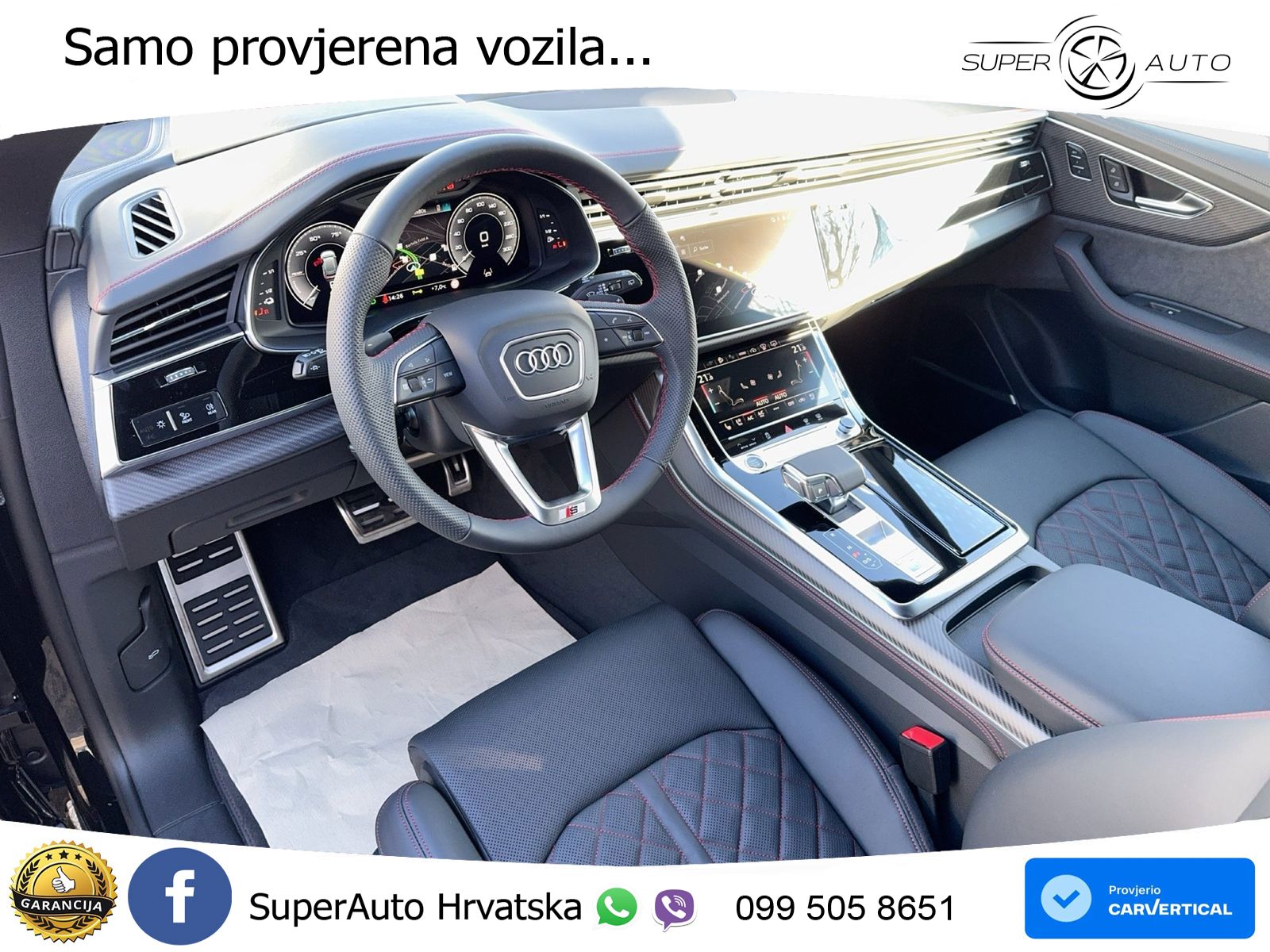 Audi Q8 60 TFSIe V6 (490 KS) quattro Tiptronic