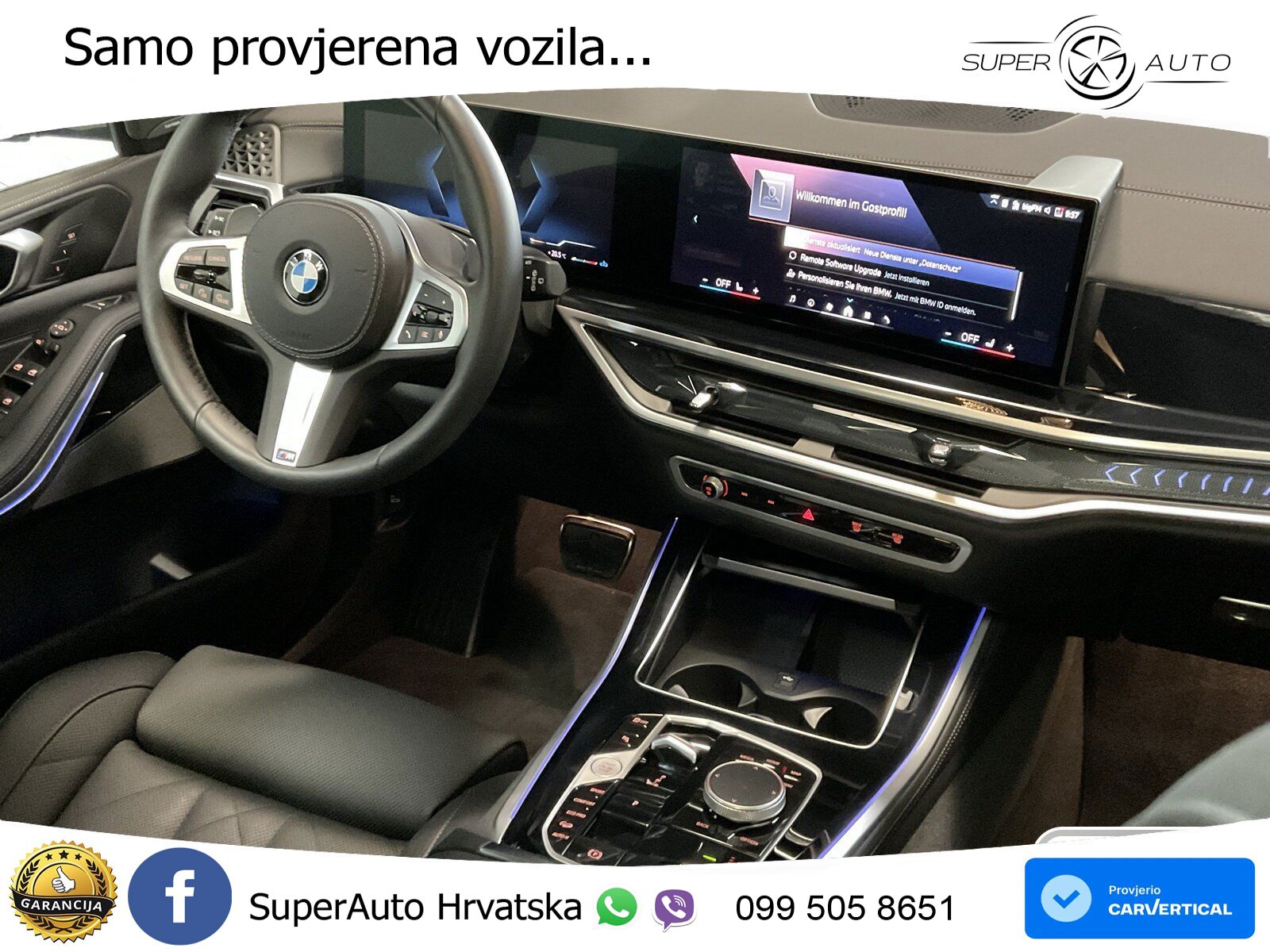BMW X5 30d (298 KS) xDrive Steptronic M Sport LED+GR SJED+ACC