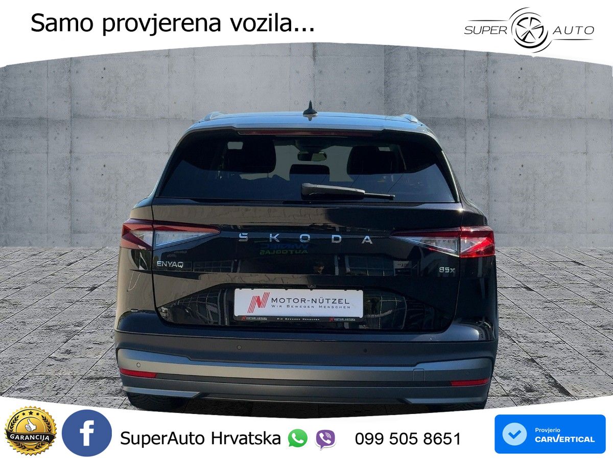Škoda Enyaq iV 85x 82 kWh (286 KS) AWD