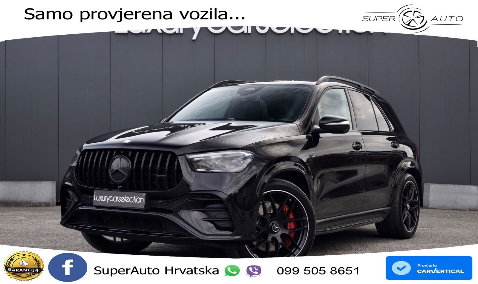 Mercedes AMG GLE 53 (544 KS) 4MATIC+ 9G-TRONIC LED+GR SJED+ACC
