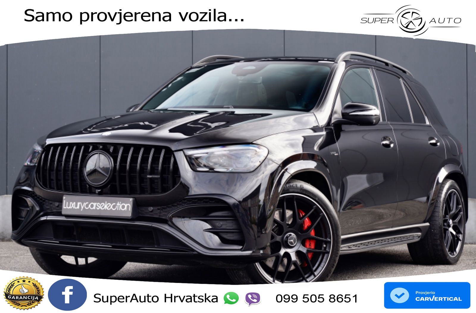 Mercedes AMG GLE 53 (544 KS) 4MATIC+ 9G-TRONIC LED+GR SJED+ACC
