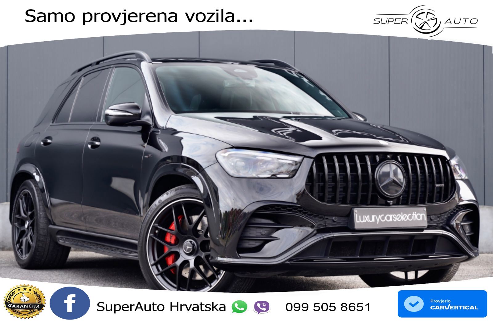 Mercedes AMG GLE 53 (544 KS) 4MATIC+ 9G-TRONIC LED+GR SJED+ACC