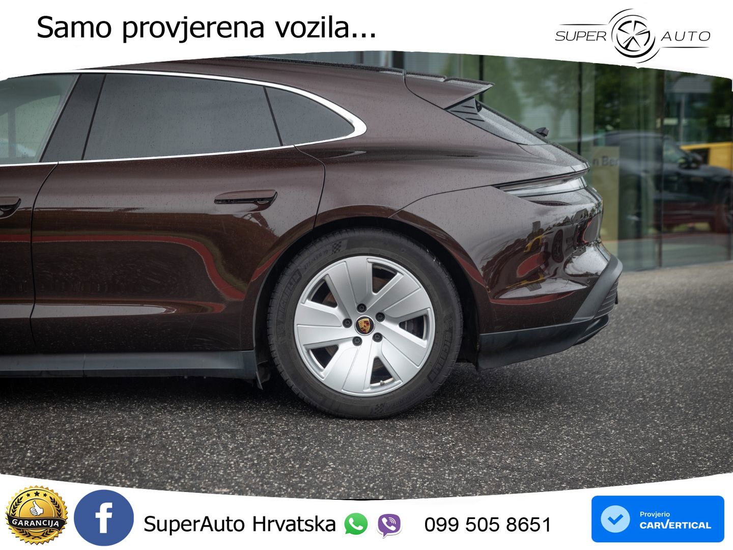 Porsche Taycan Sport Turismo 89 kWh (408 KS)
