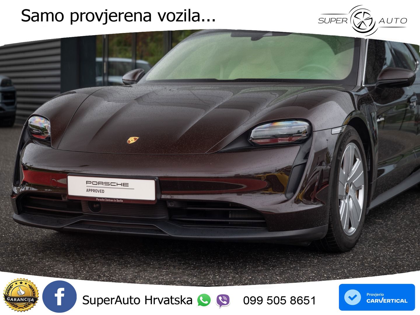 Porsche Taycan Sport Turismo 89 kWh (408 KS)
