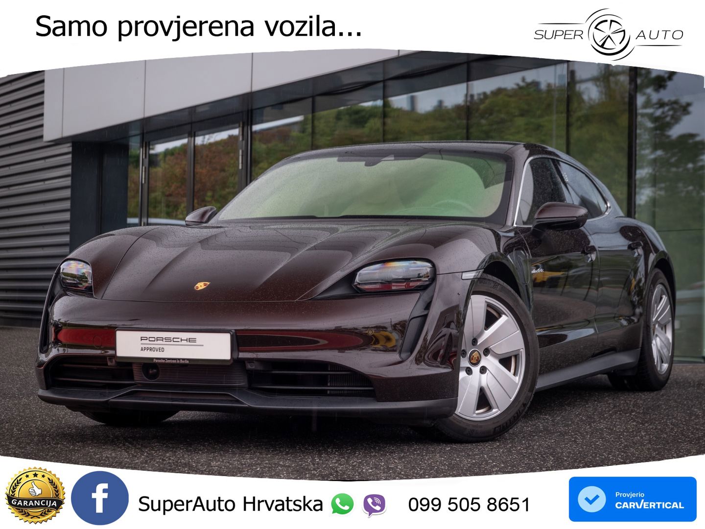 Porsche Taycan Sport Turismo 89 kWh (408 KS)