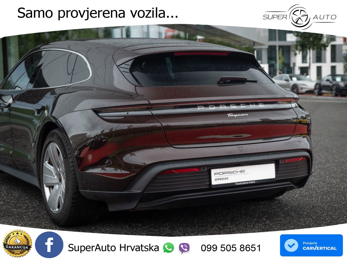 Porsche Taycan Sport Turismo 89 kWh (408 KS)
