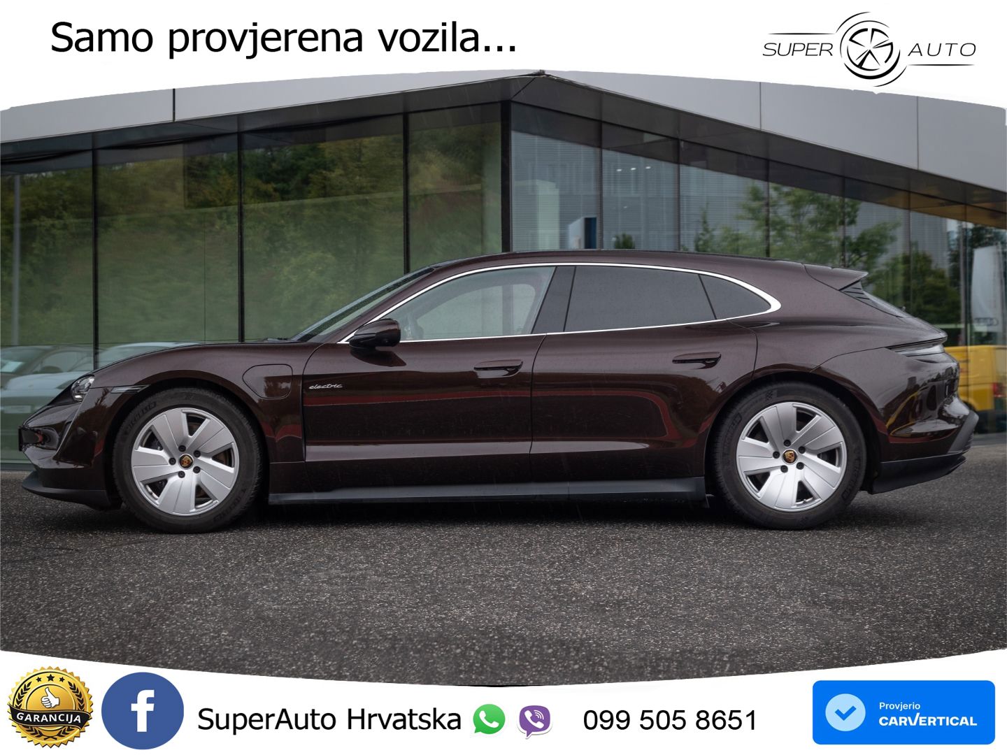 Porsche Taycan Sport Turismo 89 kWh (408 KS)