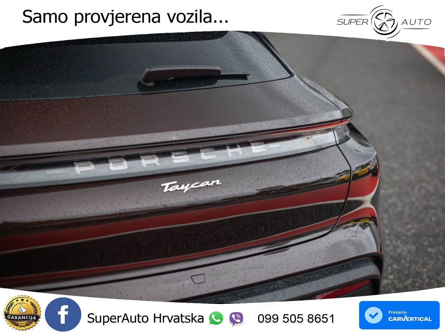 Porsche Taycan Sport Turismo 89 kWh (408 KS)